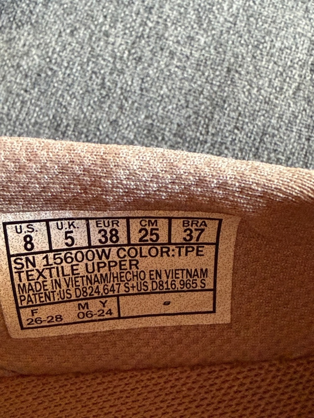 Skechers Knit Slip-On Loafers in Pale Pink - Picture 7 of 8